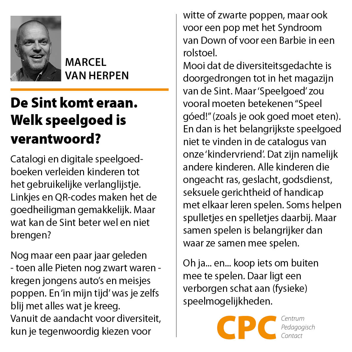 De Sint komt eraan. Welk speelgoed is verantwoord? 